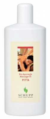 Schupp Bio-Ayurveda Massage-Öl PITTA 1000 ml Paraffinfrei
