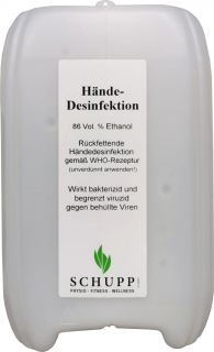Schupp Hände-Desinfektion 5 Liter