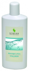 Schupp Massage-Lotion HYALURON Paraffinfrei 6x1000 ml + 1 Spender