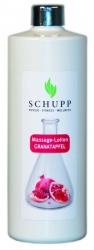 Schupp Massage-Lotion GRANATAPFEL 500 ml Paraffinfrei + 1 Spender